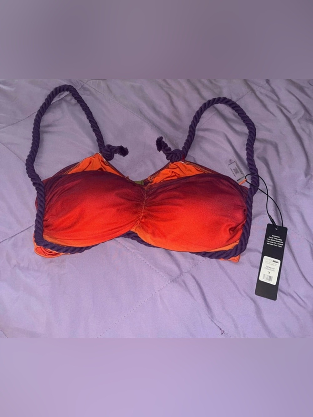 ombré bikini top